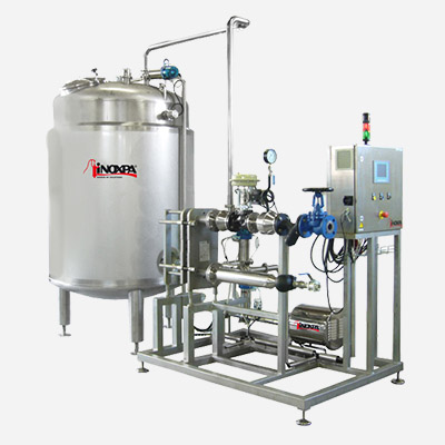 Ozonised Water Heating Skid